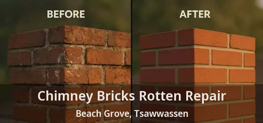 Chimney Bricks Rotten Repair Beach Grove, Tsawwassen - BC