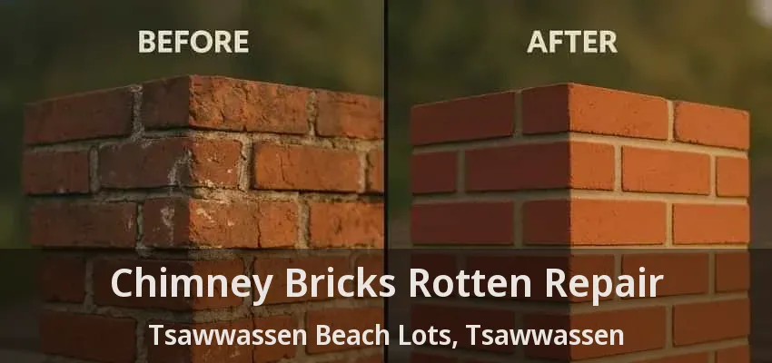 Chimney Bricks Rotten Repair Tsawwassen Beach Lots, Tsawwassen - BC