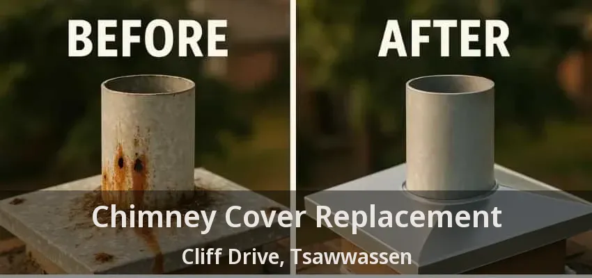 Chimney Cover Replacement Cliff Drive, Tsawwassen - BC