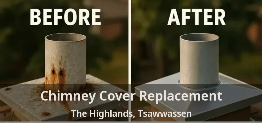 Chimney Cover Replacement The Highlands, Tsawwassen - BC