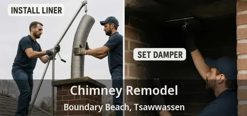 Chimney Remodel Boundary Beach, Tsawwassen - BC