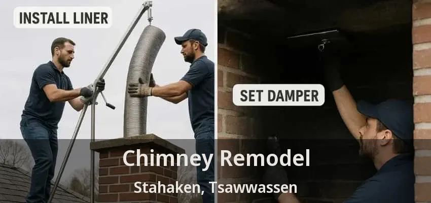 Chimney Remodel Stahaken, Tsawwassen - BC