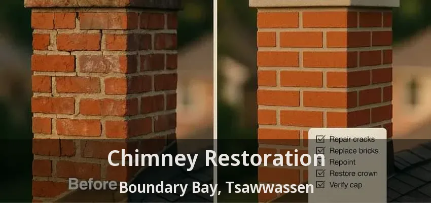 Chimney Restoration Boundary Bay, Tsawwassen - BC