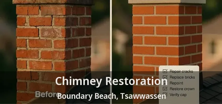 Chimney Restoration Boundary Beach, Tsawwassen - BC