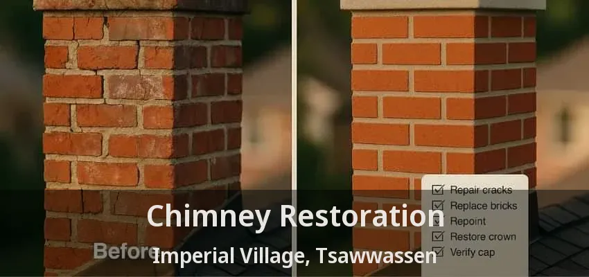 Chimney Restoration Imperial Village, Tsawwassen - BC
