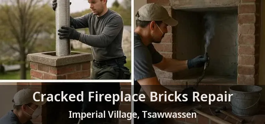 Cracked Fireplace Bricks Repair Imperial Village, Tsawwassen - BC