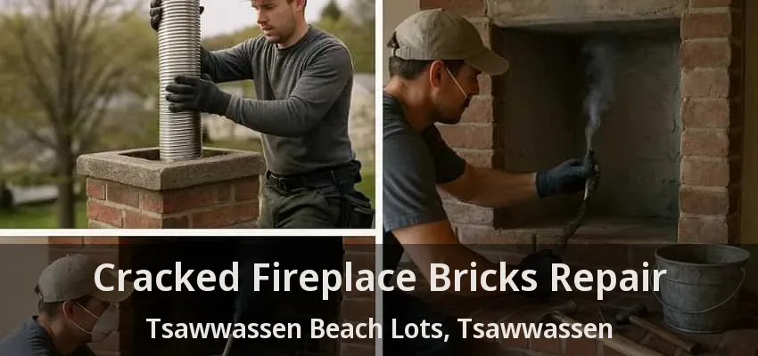Cracked Fireplace Bricks Repair Tsawwassen Beach Lots, Tsawwassen - BC