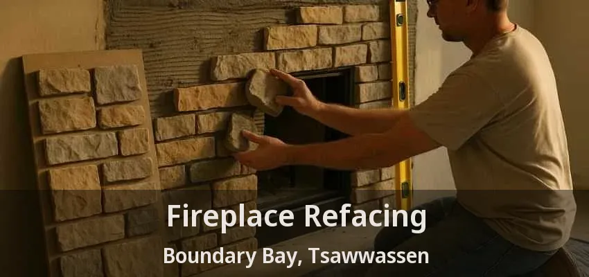 Fireplace Refacing Boundary Bay, Tsawwassen - BC