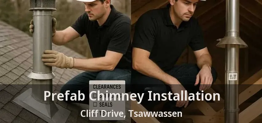 Prefab Chimney Installation Cliff Drive, Tsawwassen - BC