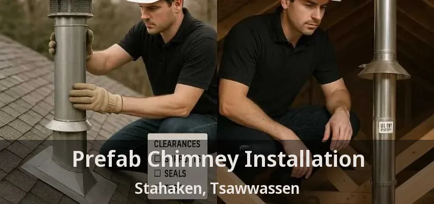 Prefab Chimney Installation Stahaken, Tsawwassen - BC