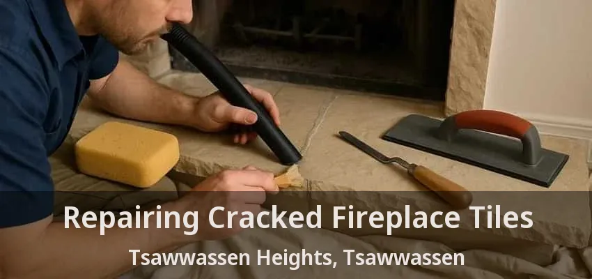 Repairing Cracked Fireplace Tiles Tsawwassen Heights, Tsawwassen - BC